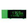 ABS Creative Radio Clock With Color Alarm Digital Alarm Clock Sound And Light Alarm IR Human Body Induction Colorful Night Light