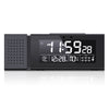 ABS Creative Radio Clock With Color Alarm Digital Alarm Clock Sound And Light Alarm IR Human Body Induction Colorful Night Light