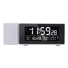 ABS Creative Radio Clock With Color Alarm Digital Alarm Clock Sound And Light Alarm IR Human Body Induction Colorful Night Light