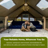 12 Square Meters Luxury PVC Oxford Inflatable Tent Four-Season 3000mm Waterproof Quick Setup Portable Folding Outdoor Camping
