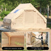 Luxury Waterproof 300D Oxford Cloth Single Layer Portable Four-Season Camping Tent 3-4 Person 6.3 Easy Setup Durable Outdoor