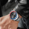 Men's Automatic Mechanical Watch — Luminous Waterproof Steel Band