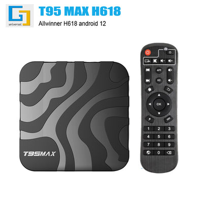 T95Max H618 Network Set-Top Box Android 12 4G/32G Tv Box 5Gwifi Set-Top Box