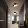Round Cloakroom Small Ceiling Lamp Copper Color Entrance Hall Entrance Balcony Light