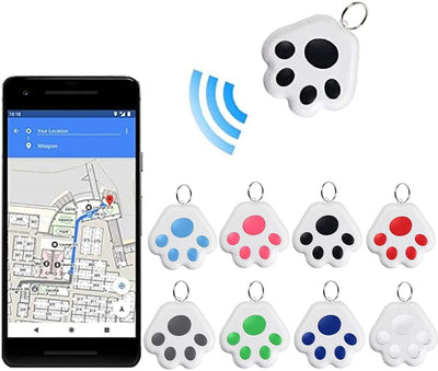 Bluetooth 4.0 Cat Paw Dog Paw Bagages Pet Child Tracker Portable Bluetooth Smart Anti-Perdu Dispositif