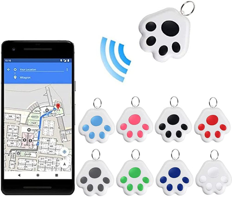 Bluetooth 4.0 Cat Paw Dog Paw Bagages Pet Child Tracker Portable Bluetooth Smart Anti-Perdu Dispositif