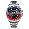 Men's Automatic Mechanical Watch — Luminous Waterproof Steel Band