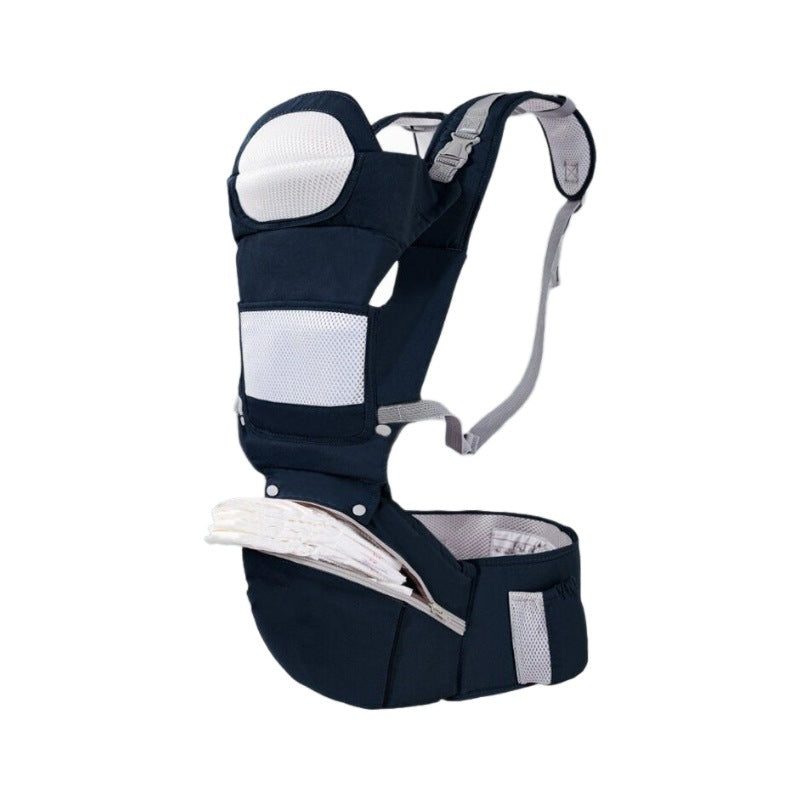 Baby Slings Waist Stool Can Be Used To Store Baby Waist Stool Horizontal Holding Type Front And Rear Dual-use Shoulder Holding Baby Artifact Mother And Baby Supplies