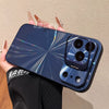 Suitable For Apple 17promax Mobile Phone Case, All-inclusive Protection And Anti-fall Iphone17 Laser CD Pattern 16promax Hollow Lens Holder 14 Light And Thin 13 Frosted 15 High-end Super Hot Female Model