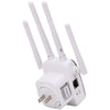 New Four-Antenna Repeater Direct Supply Signal Amplifier Wireless Wifi Extender Signal Booster