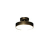 Round Cloakroom Small Ceiling Lamp Copper Color Entrance Hall Entrance Balcony Light