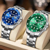 Men's Automatic Mechanical Watch — Luminous Waterproof Steel Band