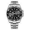 Men's Automatic Mechanical Watch — Luminous Waterproof Steel Band