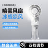 F1 Handheld Spray Fan For Hydration, Mini Portable USB Rechargeable Fan For Students, Outdoor Small Fan, Wholesale Eco-Friendly Fan