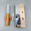 Intelligent Human Body Induction Night Light Household Corridor Magnetic USB Charging Wall Lamp Creative Wooden Aisle Lamp