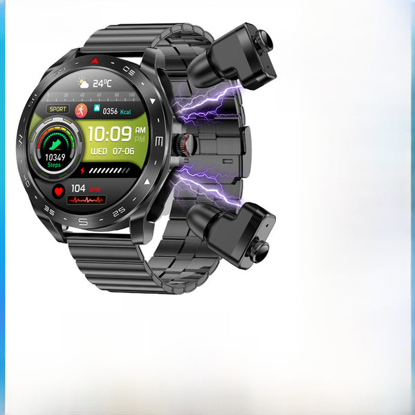 2-in-1 Smart Watch with TWS Bluetooth Earbuds — T95 Combo
